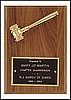 Metal Gavel Goldtone (5"x7")